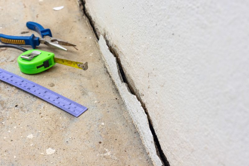 Foundation Wall Crack Repair