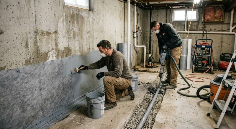 Basement Concrete Sealing in Fort Wayne, IN