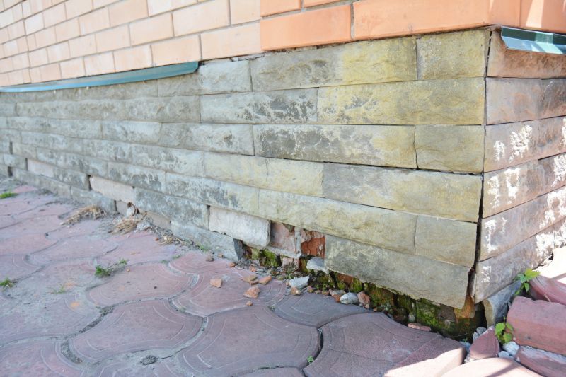 Foundation Wall Crack Repair detail
