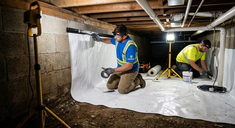 Vapor Barrier Installation in Greenville, SC