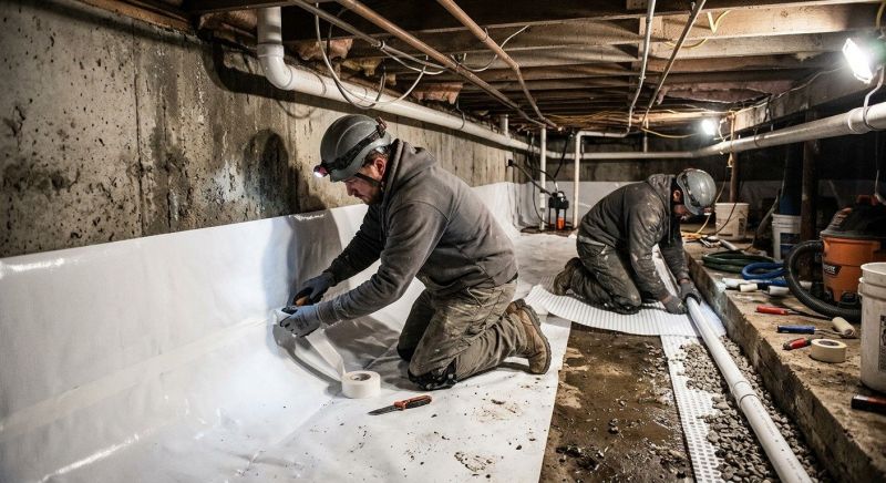 Cellar Waterproofing in Grand Rapids, MI