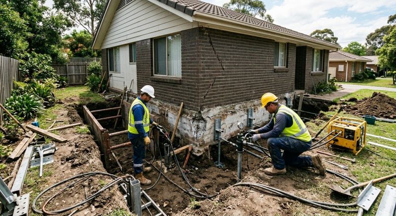 House Foundation Repair in Greenville, SC